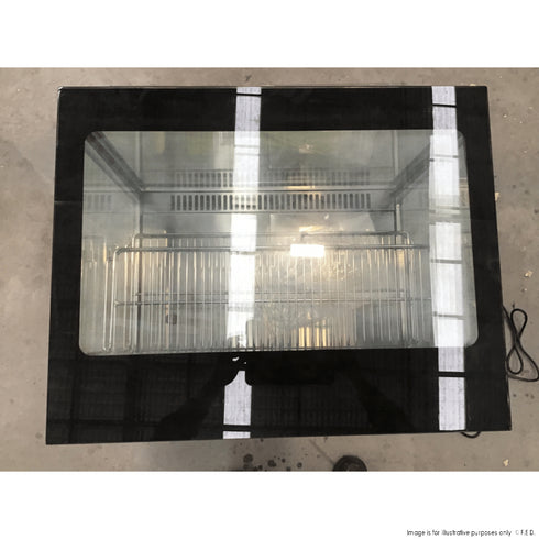 2NDs: Bonvue Counter top square glass cold food display - GN-660RT-NSW1878
